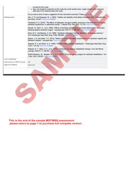 be done for this scale.
Also, the research conducted on this scale has small sample sizes. Larger sample sizes and more
data