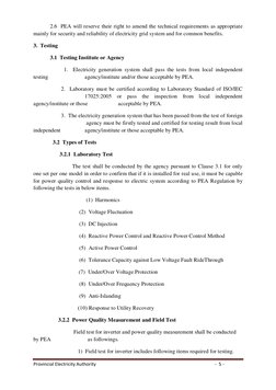 PEA Electricity Grid Connection Requirements | PDF | Power Supply ...
