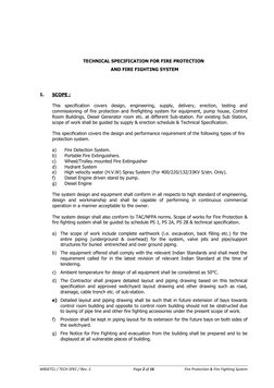 Fire Protection System Specifications | PDF | Battery Charger | Battery ...