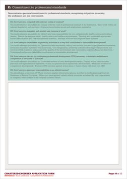 Chartered Engineer Application Guide | PDF | Competence (Human ...