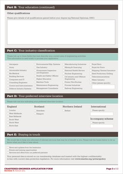 Chartered Engineer Application Guide | PDF | Competence (Human ...