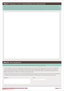 Chartered Engineer Application Guide | PDF | Competence (Human ...