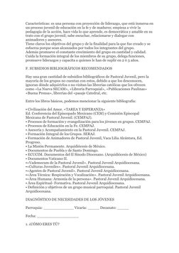 Manual de Pastoral Juvenil Parroquial | PDF | Juventud | Iglesia Católica