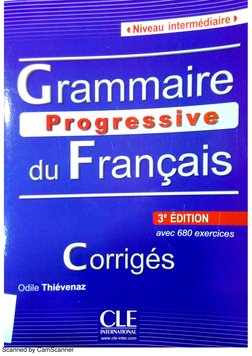 Corrigés Grammaire Progressive A2-B1 | PDF