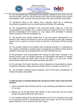 DLL Reflection and Remarks Guide | PDF | Differentiated Instruction ...