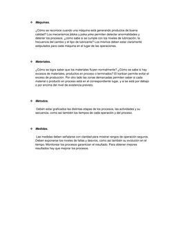Método de las 5 M en Producción | PDF | Science | Ingeniería