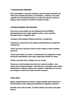 = ATRAPALHAR INIMIGOS 
Para atrapalhar e derrotar inimigo a pessoa pega utensílios de 
vidro que estejam lascados ou estalado