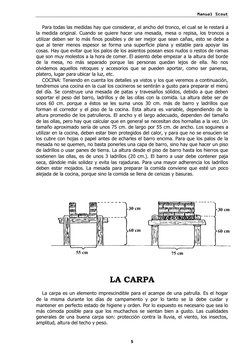 Manual Scout
Manual Scout
5
Para todas las medidas hay que considerar, el ancho del tronco, el cual se le restará a
la medida