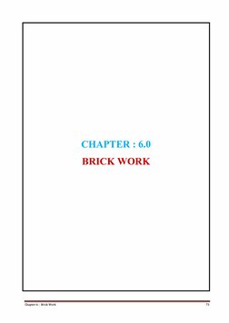 Brick Work Standards and Specifications | PDF | Brick | Mortar (Masonry)