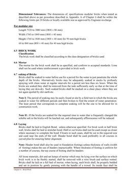 Brick Work Standards and Specifications | PDF | Brick | Mortar (Masonry)