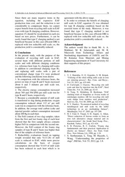 S. Saberifar et al, Journal of Advanced Materials and Processing, Vol.2, No. 3, 2014, 73-78 
78 
 
 
Since there are many neg