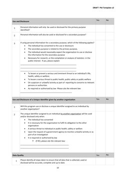 Pia Document Example NPC Privacy Impact Assessment Template | PDF | Personally Identifiable ...