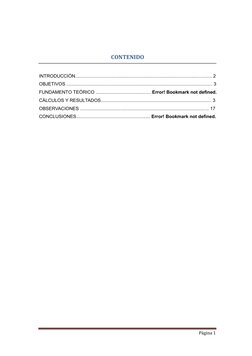 Paígina 1
CONTENIDO
INTRODUCCIÓN.............................................................................................