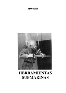 MAYO 2004 
 
 
 
 
 
 
 
 
 
 
 
 
 
 
HERRAMIENTAS 
SUBMARINAS 
 
