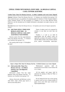 Times New Roman Formatting Guidelines | PDF | Times New Roman | Letter Case