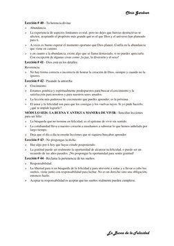 Chris Gardner 
 
En Busca de la Felicidad 
Lección # 40 - Tu herencia divina:  
 
Abundancia.  
 
La experiencia de aspecto