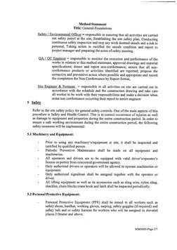 Construction Method Statement | PDF