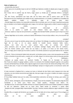 Robo en Capibara-cué 
_¿Cuánto falta, don Serra? 
_Por lo que yo sé, la pérdida mayor es de los $ 20.000 que habíamos recibid