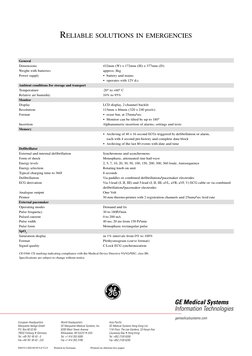 gemedicalsystems.com
2001511-002-00.05-5,0-V2.0
Printed in Germany
 Printed on chlorine-free paper.
European Headquarters
Mar