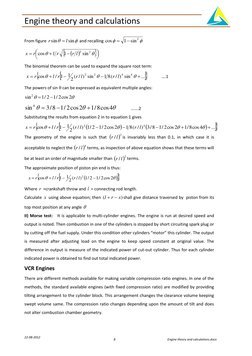 Engine Theory and Calculation Basics | PDF | Internal Combustion Engine ...