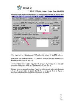 Sincronización - Inyección Electrónica y Control Computarizado de Motor OBD II 
 
 
 
4) En el