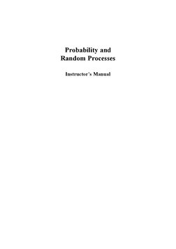 Probability and Random Processes Solutions | PDF