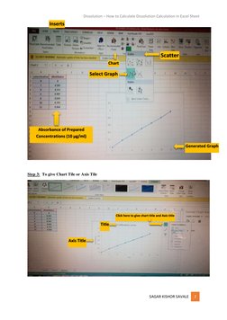 Excel Guide for Dissolution Calculations | PDF | Buffer Solution ...