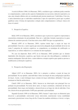 Nuno Jorge Mesquita Baptista 
7
www.psicologia.com.pt 
Documento produzido em 26‐09‐2010 
[Trabalho de Curso] 
A teoria de
