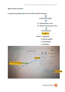 Excel Guide for Dissolution Calculations | PDF | Buffer Solution | Solution