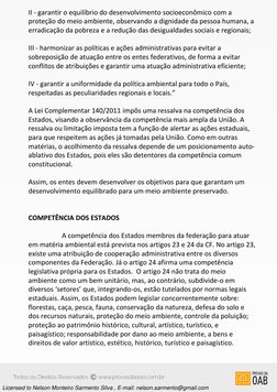 II - garantir o equilíbrio do desenvolvimento socioeconômico com a 
proteção do meio ambiente, observando a dignidade da pess
