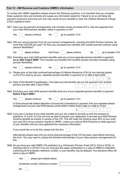 NHS AW8P Retirement Claim Form Guide | PDF | Pension | Retirement