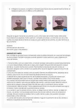 6 
 
 
Introducción  Página 6 
1
2
3
3. Al llegar al occipucio, se repite la maniobra para hacer otra recurrente hasta l