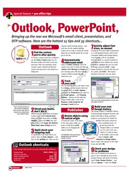 http://blog4ebook.blogspot.com
PCAnswers
April 2001
7
Quickly adjust font
sizes, no mouse!
Getting the font sizes right is pa