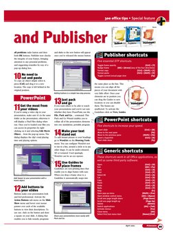 http://blog4ebook.blogspot.com
April 2001
PCAnswers
300 office tips • Special feature
09
all problems radio button and then
b