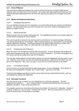 16D BOP Accumulator Sizing and Performance Tool 
 
 
Manual Version Date: 23 Jan 2014  
 
 
 
 
 
 
Page 2 
2.3.1 Units of Me