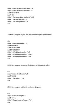 Qbasic Programm Examples | PDF | Alphabet | Teaching Mathematics