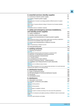contents - A5
A
2. essential services standby supplies
F5
2.1 continuity of electric-power supply
F5
2.2 quality of electric-