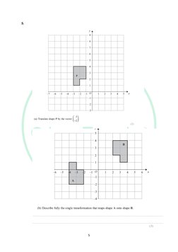 IGCSE Transformations Revision Notes | PDF | Euclidean Vector ...