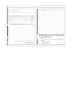 PET Answer Sheet | PDF