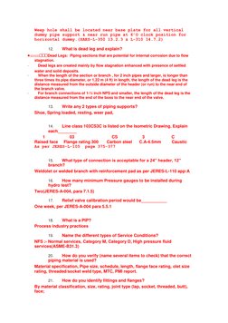 Aramco Piping QC Inspector Interview Guide | PDF | Pipe (Fluid ...