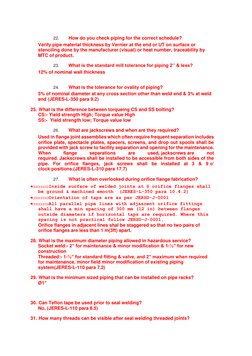 Aramco Piping QC Inspector Interview Guide | PDF | Pipe (Fluid ...