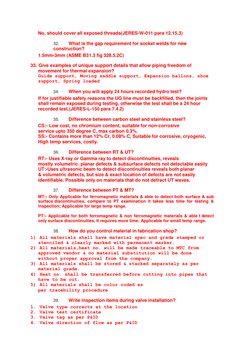 Aramco Piping QC Inspector Interview Guide | PDF | Pipe (Fluid ...