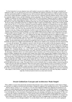 Step-by-Step Oracle GoldenGate Replication | PDF | Oracle Database ...