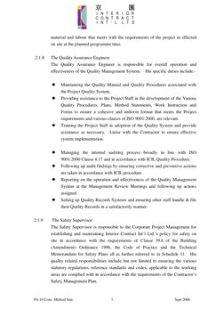 京         匯 
I  N  T  E  R  I  O  R 
C  O  N  T  R  A  C  T 
I  N  T  ‘  L  L  T  D 
 
PA-10 Cons. Method Stat.  
3 
Sept 200