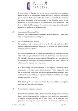 京         匯 
I  N  T  E  R  I  O  R 
C  O  N  T  R  A  C  T 
I  N  T  ‘  L  L  T  D 
 
PA-10 Cons. Method Stat.  
9 
Sept 200