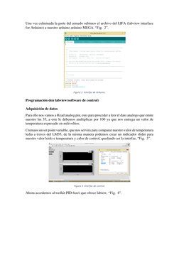Una vez culminada la parte del armado subimos el archivo del LIFA (labview interface 
for Arduino) a nuestro arduino arduino