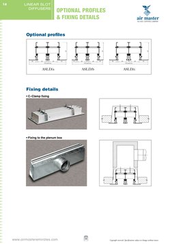 Airmaster Slot Diffuser | PDF | Duct (Flow) | Applied And ...