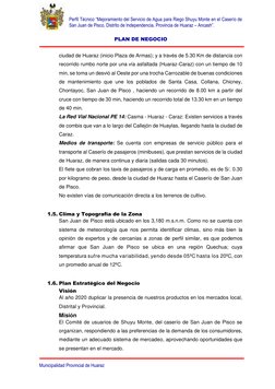 Perfil Técnico “Mejoramiento del Servicio de Agua para Riego Shuyu Monte en el Caserío de 
San Juan de Pisco, Distrito de Ind