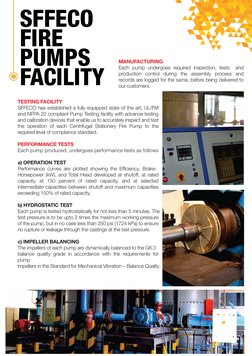 SFFECO Fire Pump Systems Overview | PDF | Pump | Engines