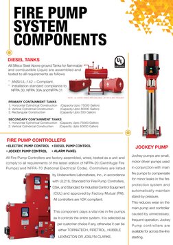 SFFECO Fire Pump Systems Overview | PDF | Pump | Engines